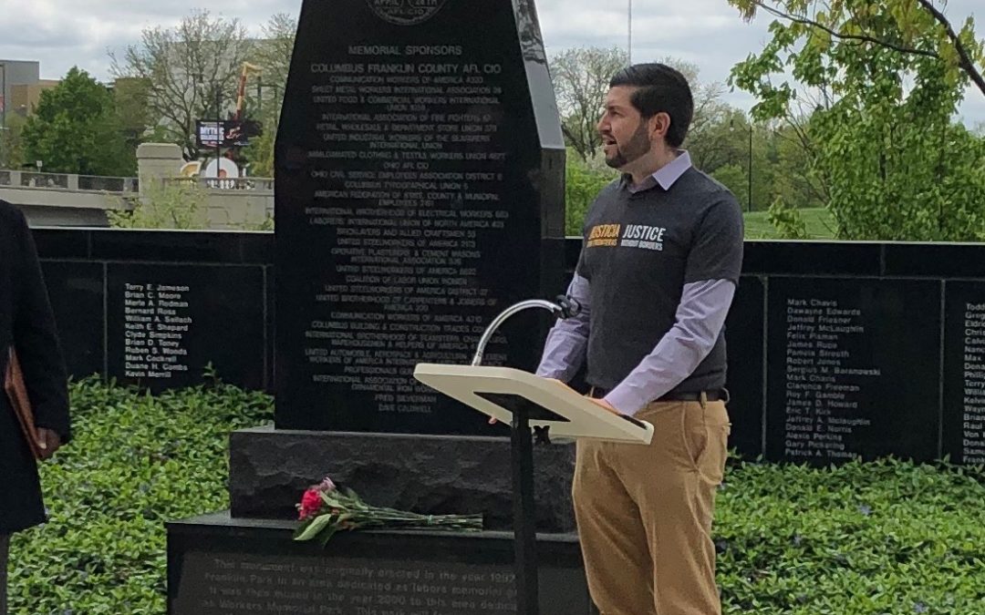 ﻿Ohio AFL-CIO Workers’ Memorial Day 2019 Remarks