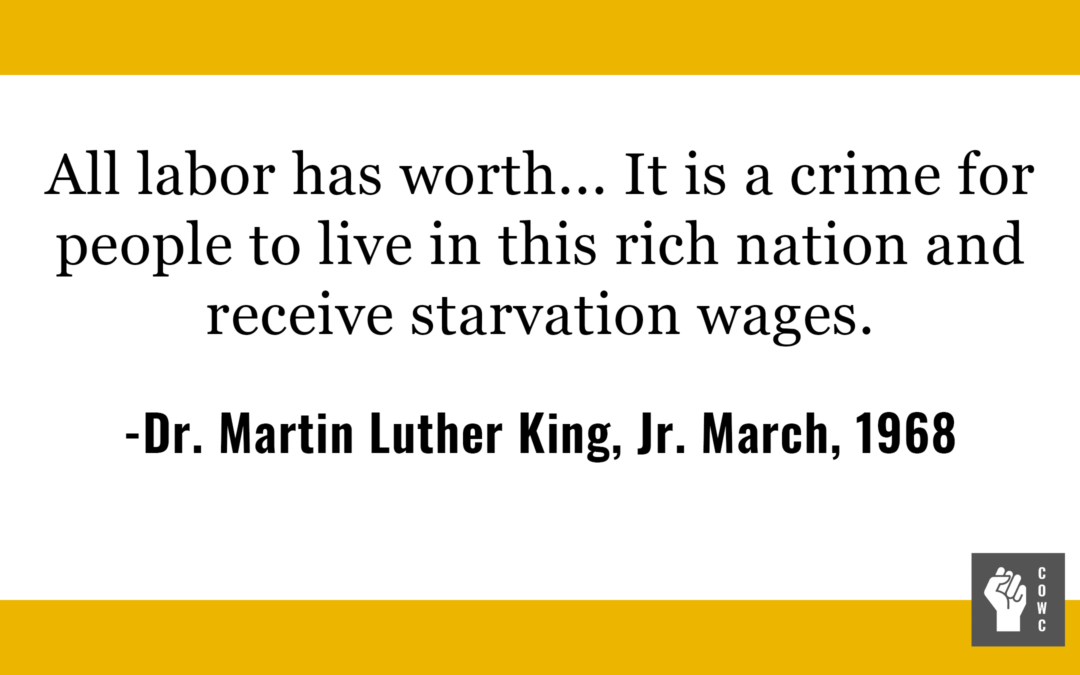 All employees deserve living wages.