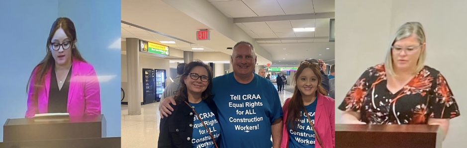 The COWC, the Columbus Building Trades Council and the Central Ohio Labor Council urged the Columbus Regional Airport Authority Board (CRAA) to ensure a comprehensive community benefits agreement for the new terminal project at John Glenn Columbus International Airport. 