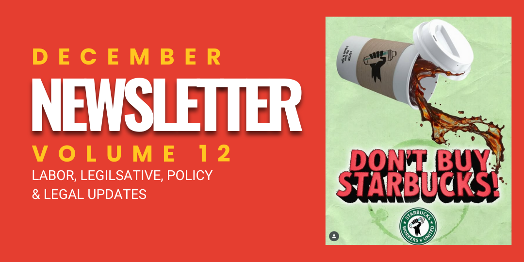 COWC Legislative Newsletter vol 12, Dec 20205